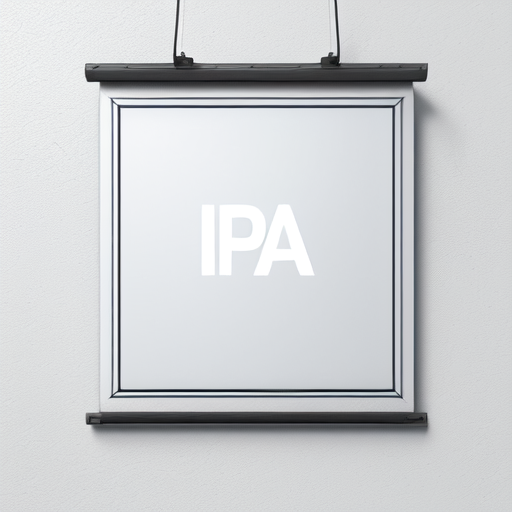 Stable Diffusion 文字渲染失敗的 iPAS 招牌示例